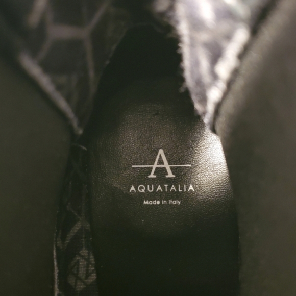 🆕⭐ AQUATALIA black leather Chelsea boots - Picture 13 of 16